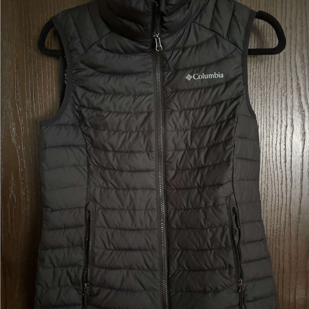 Columbia Charcoal Quilted Vest size XS